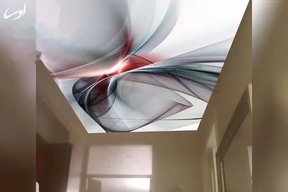 سقف کشسان باریسول و لابل | ضدرطوبت + نورپردازی LED
